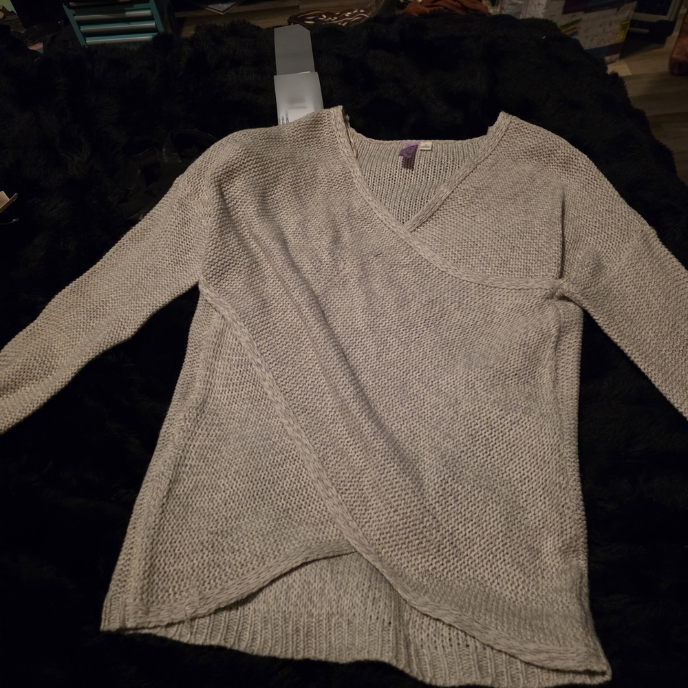 Women's V-Neck Wrap Sweater